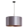Duolla - Luster na sajli CANNES 1xE27/15W/230V prečnik 45 cm srebrna/bakrena