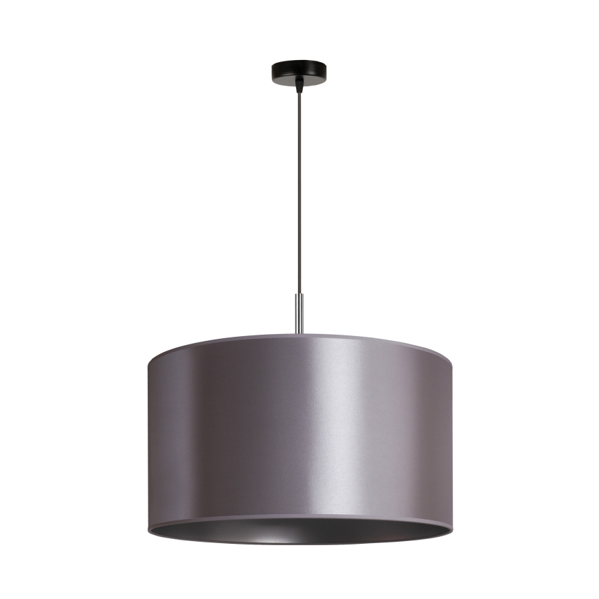 Duolla - Luster na sajli CANNES 1xE27/15W/230V prečnik 45 cm srebrna