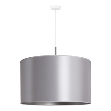 Duolla - Luster na sajli CANNES 1xE27/15W/230V prečnika 50 cm, srebran