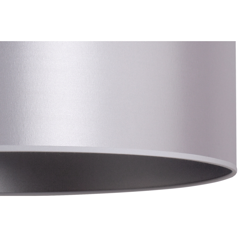 Duolla - Luster na sajli CANNES 1xE27/15W/230V prečnika 50 cm, srebran
