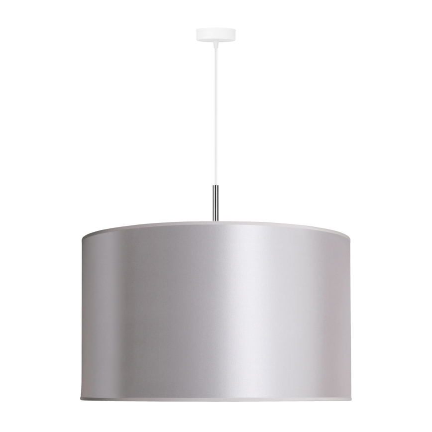 Duolla - Luster na sajli CANNES 1xE27/15W/230V prečnika 50 cm, srebran