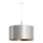 Duolla - Luster na sajli CANNES 1xE27/15W/230V Ø 45 cm srebrna/bakrena