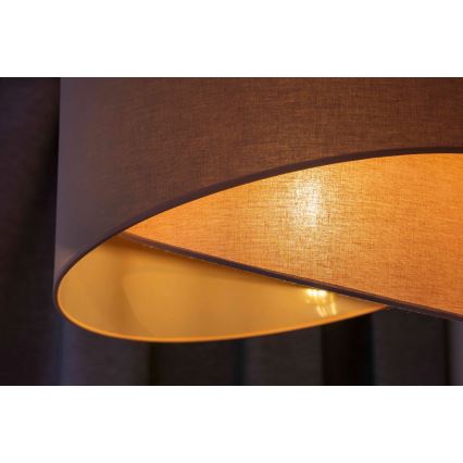 Duolla - Luster na sajli CELLO 1xE27/40W/230V Ø 45 cm ružičasta