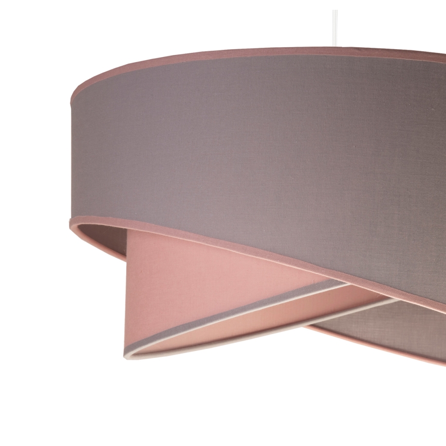 Duolla - Luster na sajli CELLO 1xE27/40W/230V Ø 45 cm ružičasta