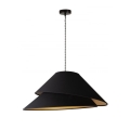 Duolla - Luster na sajli COCO 1xE27/40W/230V prečnik 50 cm crni