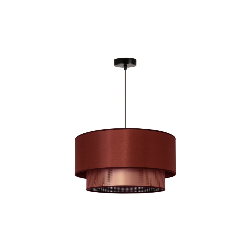 Duolla - Luster na sajli COPPER SHINY 1xE27/15W/230V pr. 45 cm bakarna