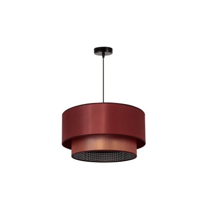 Duolla - Luster na sajli COPPER SHINY 1xE27/15W/230V pr. 45 cm bakarna