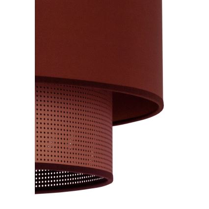 Duolla - Luster na sajli COPPER SHINY 1xE27/15W/230V pr. 45 cm bakarna