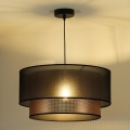 Duolla - Luster na sajli COPPER SHINY 1xE27/15W/230V Ø 45 cm smeđa/bakrena