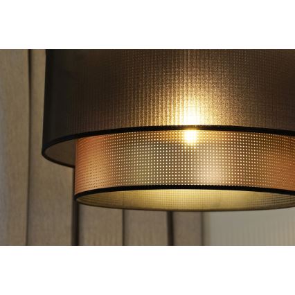 Duolla - Luster na sajli COPPER SHINY 1xE27/15W/230V Ø 45 cm smeđa/bakrena
