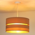 Duolla - Luster na sajli DUO 1xE27/15W/230V prečnika 40 cm bež