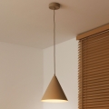 Duolla - Luster na sajli IRONLINE 1xG9/3W/230V prečnik 25 cm bež