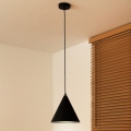 Duolla - Luster na sajli IRONLINE 1xG9/3W/230V prečnik 25 cm crna