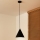 Duolla - Luster na sajli IRONLINE 1xG9/3W/230V prečnik 25 cm crna