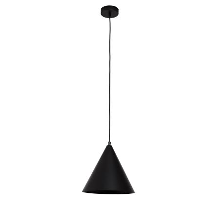 Duolla - Luster na sajli IRONLINE 1xG9/3W/230V prečnik 25 cm crna