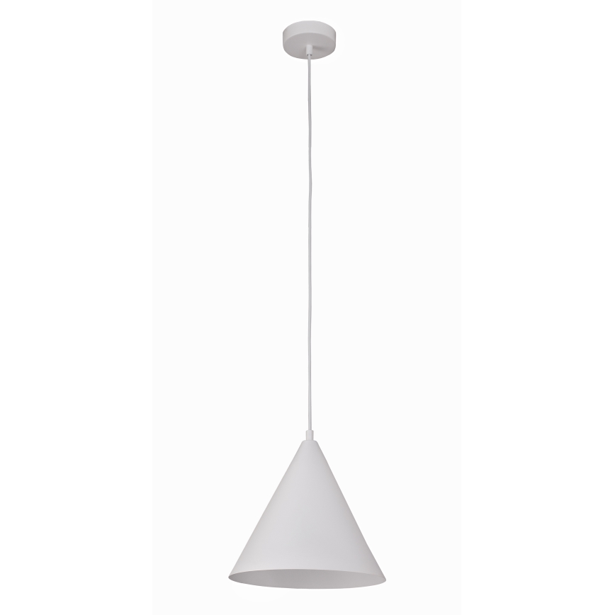 Duolla - Luster na sajli IRONLINE 1xG9/3W/230V Ø 25 cm bela