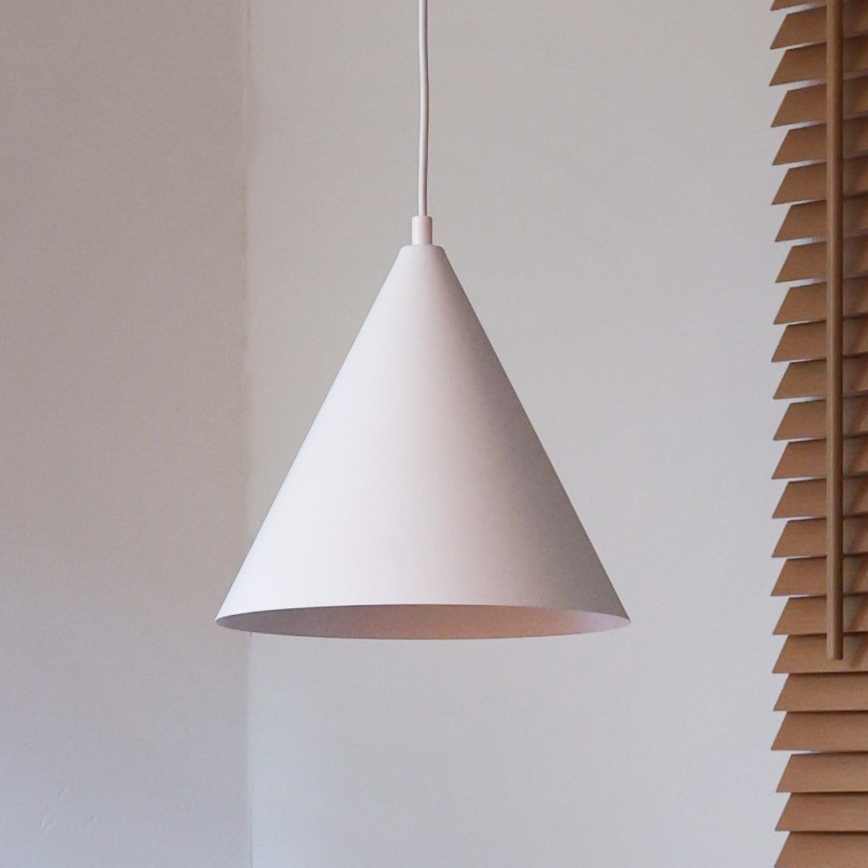 Duolla - Luster na sajli IRONLINE 1xG9/3W/230V Ø 25 cm bela