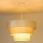 Duolla - Luster na sajli LUNETA 1xE27/40W/230V fi 45 cm krem