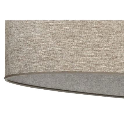 Duolla - Luster na sajli OVAL 1xE27/15W/230V braon