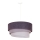 Duolla - Luster na sajli TRIO 1xE27/15W/230V, prečnik 45 cm, antracit/siva/bela