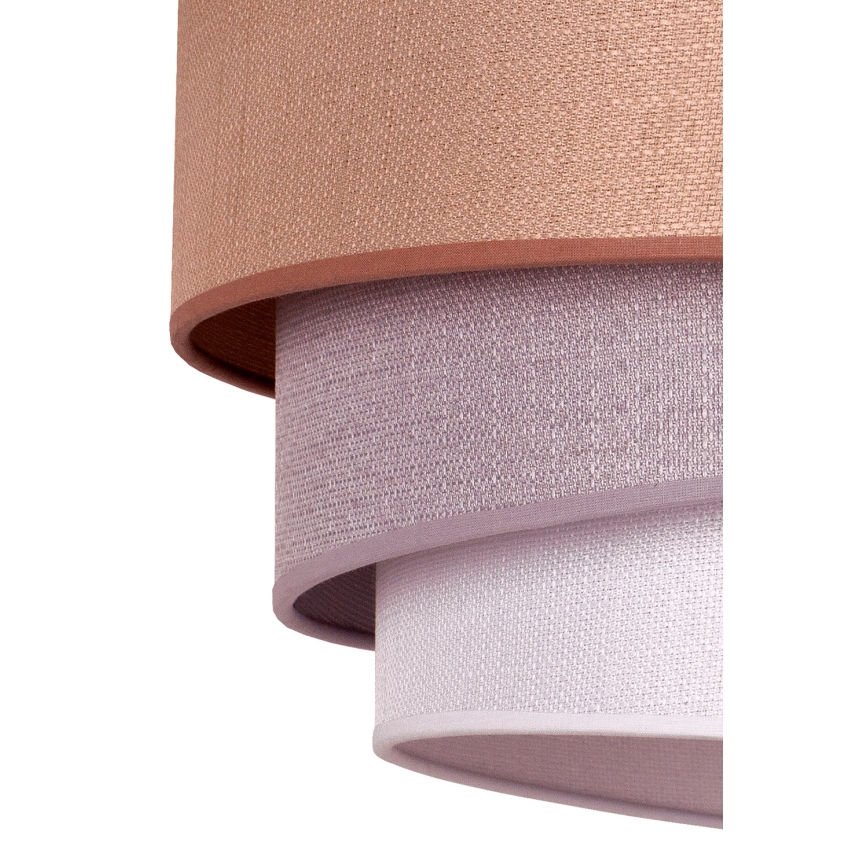 Duolla - Luster na sajli TRIO 1xE27/40W/230V prečnik 45 cm smeđa/siva/srebrna