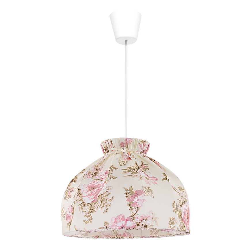 Duolla - Luster na sajli VIOLIN 1xE27/40W/230V prečnika 38 cm roze