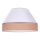 Duolla - Plafonska lampa AVIGNON 3xE27/15W/230V Ø 60 cm bela/smeđa