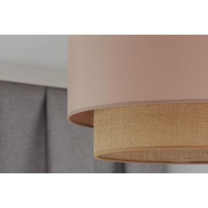 Duolla - Plafonski luster BOHO 1xE27/15W/230V pr. 45 cm bež/braon