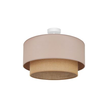 Duolla - Plafonski luster BOHO 1xE27/15W/230V pr. 45 cm bež/braon