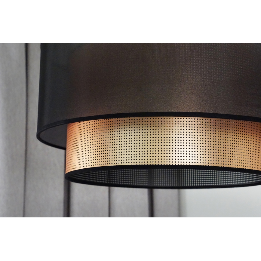Duolla - Plafonski luster COPPER SHINY 1xE27/15W/230V prečnik 45 cm braon/mesingana