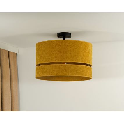 Duolla - Plafonski luster DOUBLE 1xE27/15W/230V Ø 40 cm narandžast