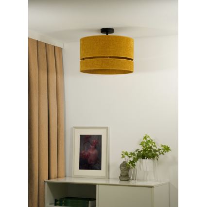Duolla - Plafonski luster DOUBLE 1xE27/15W/230V Ø 40 cm narandžast