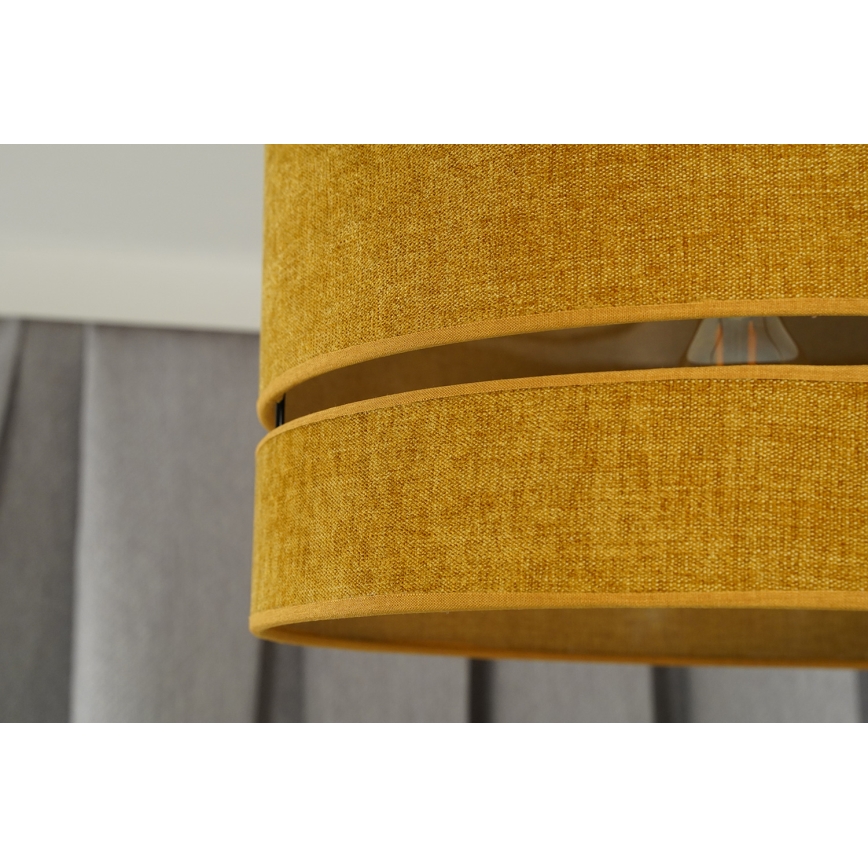Duolla - Plafonski luster DOUBLE 1xE27/15W/230V Ø 40 cm narandžast