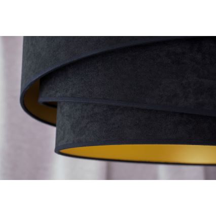 Duolla - Plafonski luster KOBO 1xE27/15W/230V prečnik 45 cm crna