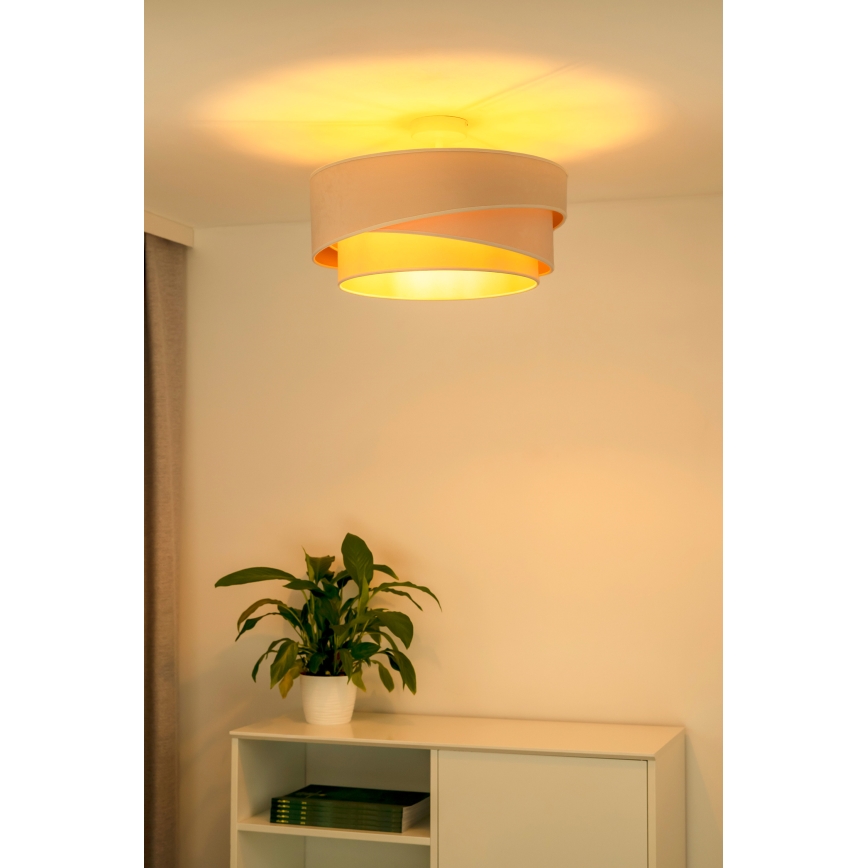 Duolla - Plafonski luster KOBO 1xE27/15W/230V prečnik 45 cm krem
