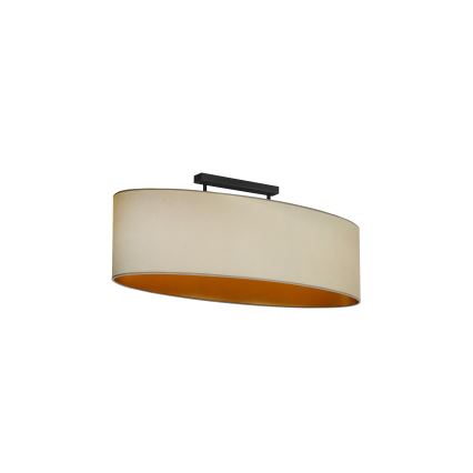 Duolla - Plafonski luster OVAL VEGAN 2xE27/15W/230V bež