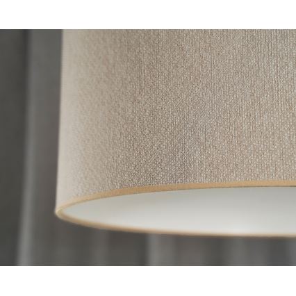 Duolla - Plafonski luster ROLLER ECO RECYCLING 1xE27/15W/230V prečnik 45 cm krem boje