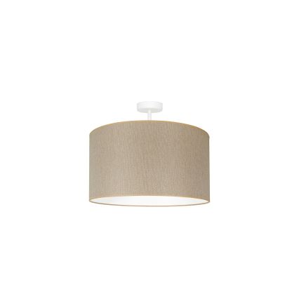 Duolla - Plafonski luster ROLLER ECO RECYCLING 1xE27/15W/230V prečnik 45 cm krem boje