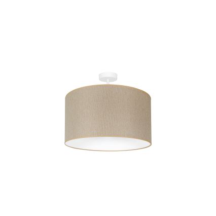 Duolla - Plafonski luster ROLLER ECO RECYCLING 1xE27/15W/230V prečnik 45 cm krem boje