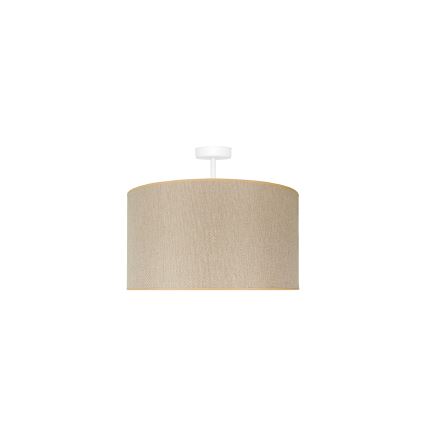 Duolla - Plafonski luster ROLLER ECO RECYCLING 1xE27/15W/230V prečnik 45 cm krem boje