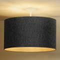 Duolla - Plafonski luster ROLLER ECO RECYCLING 1xE27/15W/230V, prečnik 45 cm, zelene boje