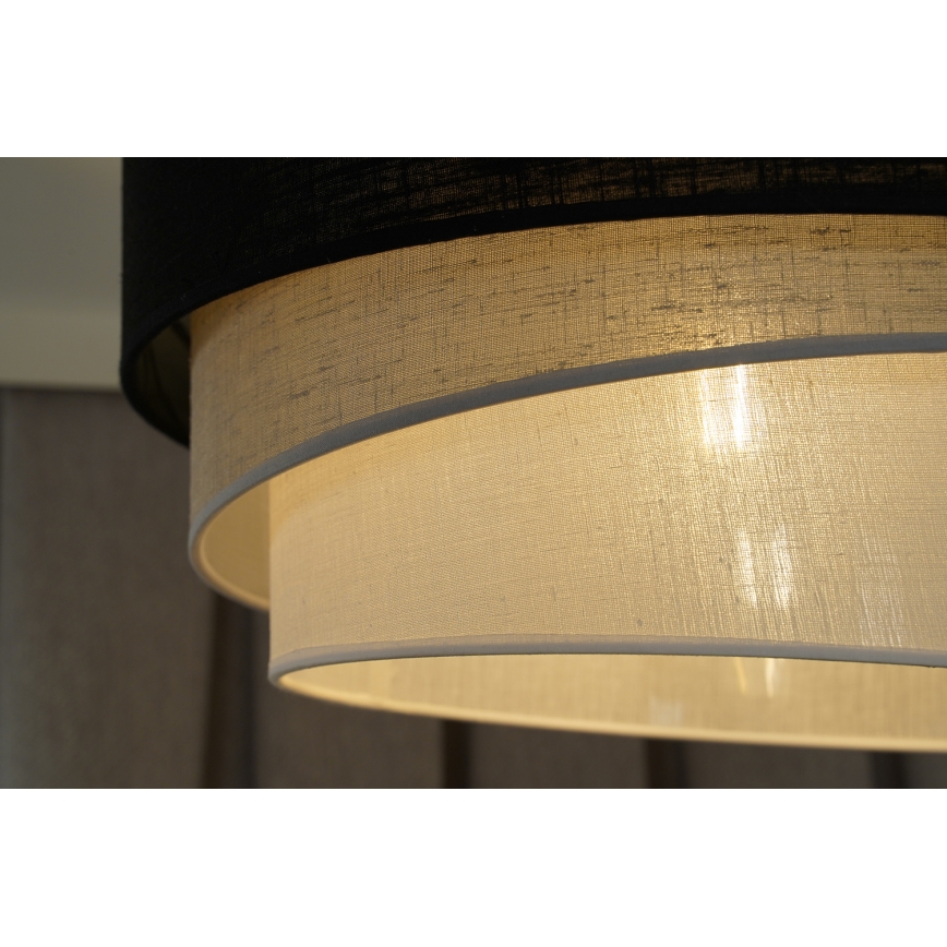 Duolla - Plafonski luster TRIO 1xE27/15W/230V, prečnik 45 cm, zelena/siva/bela