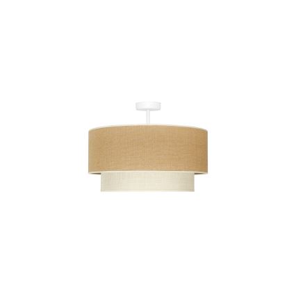 Duolla - Plafonski luster YUTE BOHO 1xE27/15W/230V Ø 45 cm braon/krem