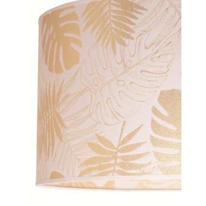Duolla - Plafonsko svetlo ARECA 1xE27/40W/230V prečnik 45 cm mesing/bela