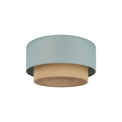 Duolla - Plafonsko svetlo BOHO 1xE27/15W/230V prečnik 45 cm zeleno/smeđe