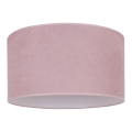 Duolla - Plafonsko svetlo BRISTOL 1xE27/15W/230V prečnika 45 cm ružičasta/bela