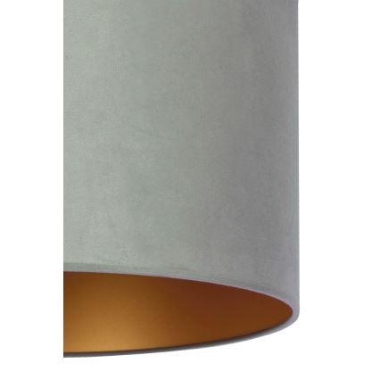 Duolla - Plafonsko svetlo ROLLER 1xE27/15W/230V prečnik 40 cm svetlo zeleno/zlatno