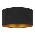 Duolla - Plafonsko svetlo ROLLER 3xE27/15W/230V prečnik 60 cm crna/zlatna