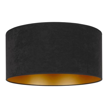 Duolla - Plafonsko svetlo ROLLER 3xE27/15W/230V prečnik 60 cm crna/zlatna