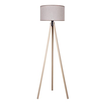 Duolla - Podna lampa 1xE27/60W/230V, prečnik 44 cm, bež